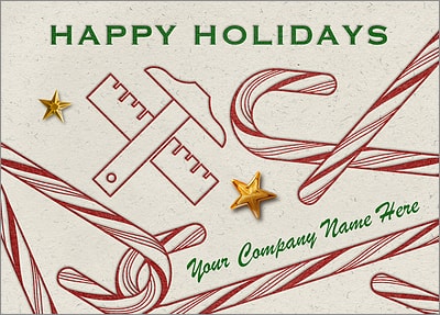 Architect Candy Canes (Glossy White) 