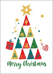 Architects Tree Christmas Card