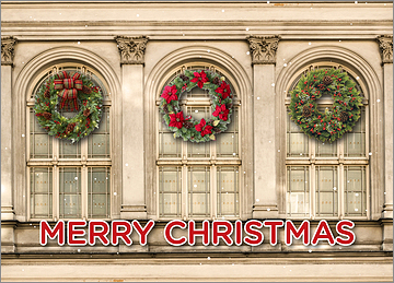 Architectural Christmas Card