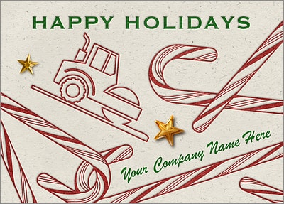 Asphalt Candy Canes (Glossy White) 