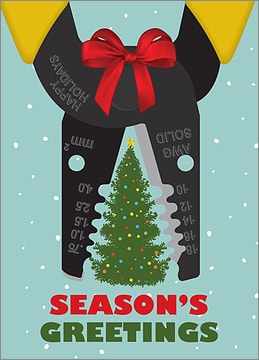 Electrical Business Christmas Card