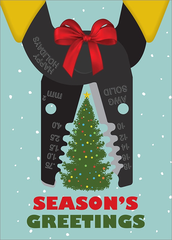 Electrical Business Christmas Cards For Your Business