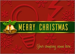 Electrical Card Red