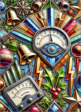 Electrical Christmas Card Lights