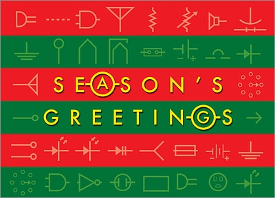 Electrical Engineer Holiday Card