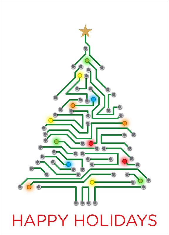 Electrical Engineering Christmas Cards For Your Business