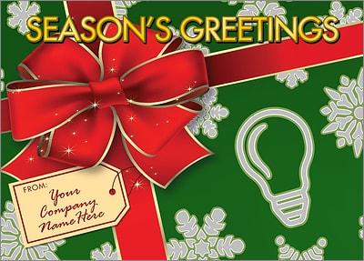 Electrical Gift Wrap (Glossy White)