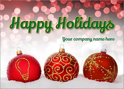 Electrical Ornaments (Glossy White)