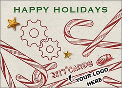 Engineering Logo Candy Canes
