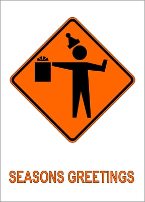 Holiday Work Zone (Glossy White) 