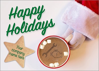 Mechanic Mug Card (Glossy White) 