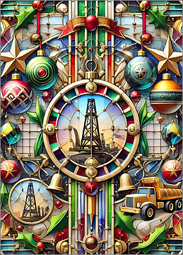 Petroleum Christmas Card Heady